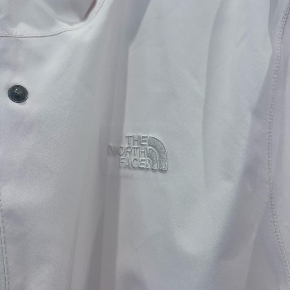 The North Face Women's Cream/White.  Woodmont Rain Parka Sz XXL Winter NEW - Picture 4 of 10